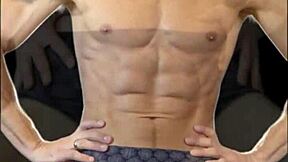 AI嫩仔紧身短裤拉伸凳子上热辣身材预告