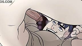 Intense Emotions During Rough Gay Sex Over Pizza.