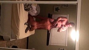 Tattooed twink bent over for monster cock doggystyle blowjob.