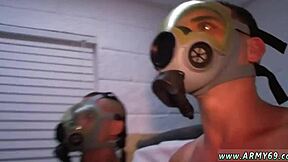 BOYS TRAINING NEW RECRUITS WITH HARD ANAL FUCKING