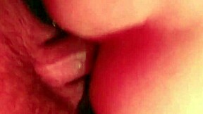 amateur couple having anal sex at home